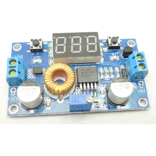 Free Shipping! XL4015E 5A high-power 75W DC-DC adjustable step-down module