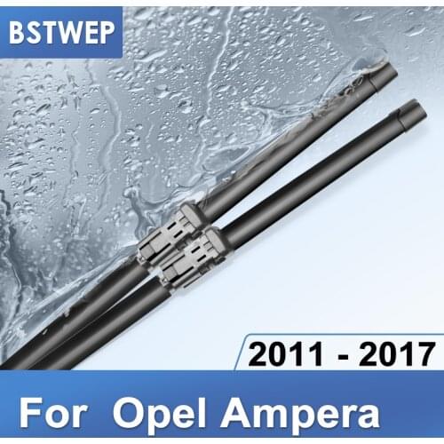 BSTWEP Wiper Blades for Opel Ampera Fit Push Button Arms 2011 2012 2013 2014 2015 2016 2017