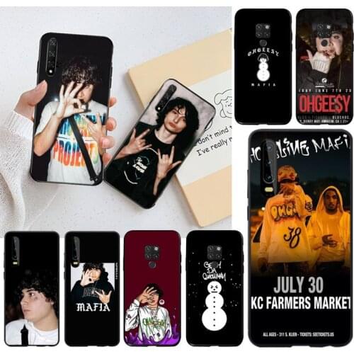 Shoreline Mafia Ohgeesy TPU black Phone Case Cover Hull for Huawei P40 P30 P20 lite Pro Mate 20 Pro P Smart 2019 prime