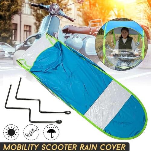 Electric Car Umbrellas Thick Folding Sunscreen Wind Battery Car Motorcycle Scooters Mobility Sun Shade & Rain Cover Waterproof