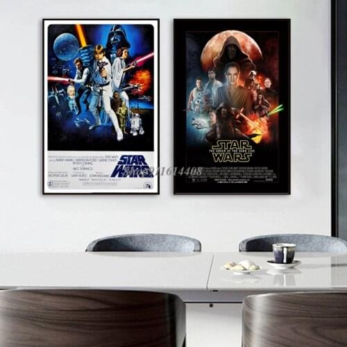 Canvas Painting Disney Star War A New Hope Animation Modern Movie Posters and Prints Wall Art Picture for Living Room Home Decor