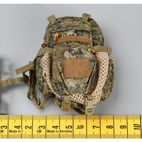 In Stock 1/6 Easy Simple ES 26043A Marine Corps Sea Assault Team War Battle War Backpack Bags Model For Doll Action Collectable