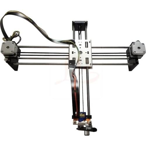 Assembled full metal Lybot draw robot for drawing and writing work dimension 320*220mm