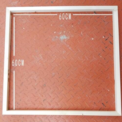 Simplicity Painting Frame Wooden Picture Framed Upper DIY Solid Wood Wall Frame Camphor Pine Composite Decoration Gift 50x60cm