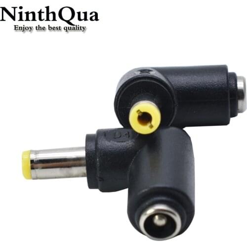 1/2/5PCS DC Power Converter Plug 5.5x2.5/5.5*2.5mm Female Turn to 90 Degree 5.5 x 2.5 /5.5 *2.5 Male Adapter Connector