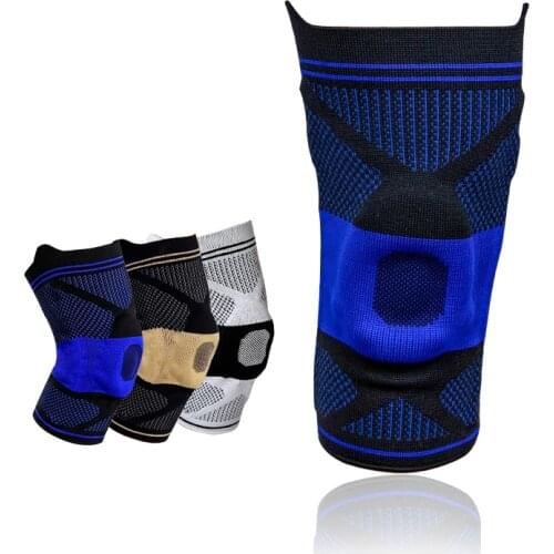 Splicing technology of flat knitting machine High grade kneepad Breathability and sweat absorption Exercise kneepad