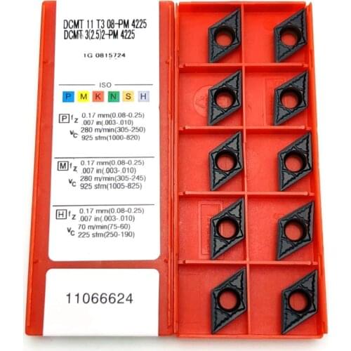 Carbide insert DCMT11T304 DCMT11T308 PM4225 high quality internal turning tool CNC lathe tool cutting tool lathe tools