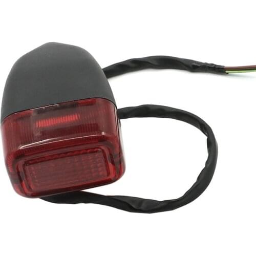 Motorcycle Rear Brake LED Tail Stop Light Lamp For Dirt Taillight Rear License Plate Light Lamp For Yamaha XG250 Tricker XG 250