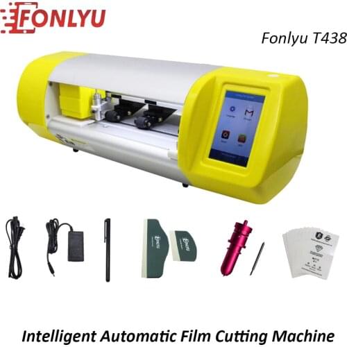 Fonlyu Flexible Hydrogel Film Screen Protector Cutting Machine ForPhone Watch Airpods Camera Tablet Front Back Glass Film Cutter