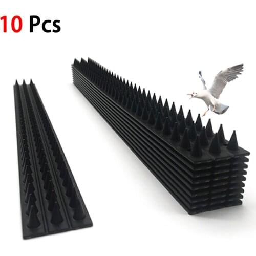 10pcs Repellent Practical Deterrent Anti-theft Fencing Garden Fence Wall Spikes Cat Anti Bird Thorn Intruder Protection Security