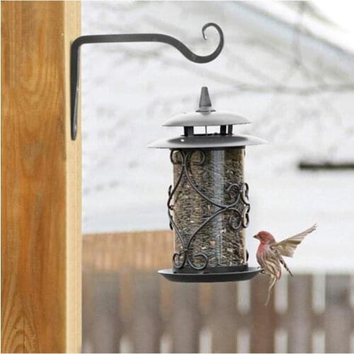 4 Pack Wall Hook Hanging Plant Bracket Decorative Straight Plant Hanger Outdoor 667A