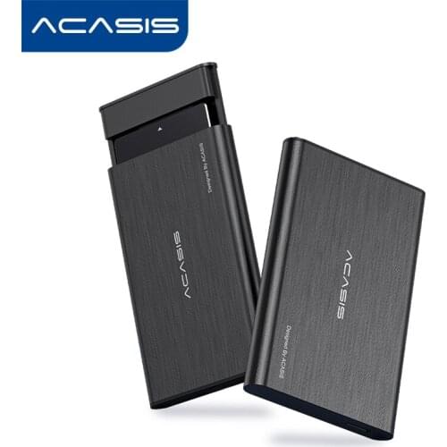 Acasis HDD Enclosure Case 2.5 SATA to USB 3.0 External Enclosure HDD Case Hard Drive For SSD Disk HDD Box With USB Cable
