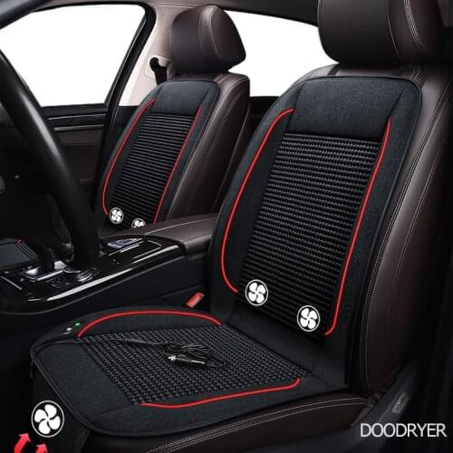 DOODRYE 12V Seat ventilation 1pc car seat cover for Opel all model astra j insignia vectra c b corsa d c meriva zafira a antar