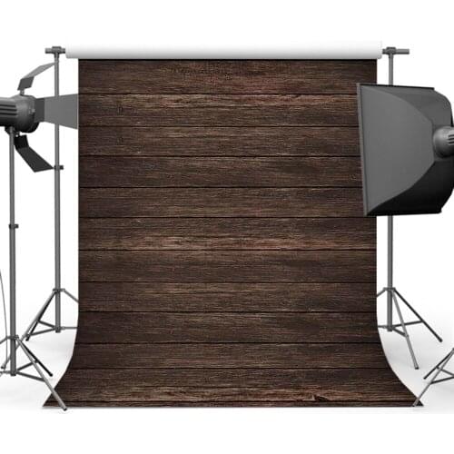 Mehofoto Wood Floor Background for Photography Dark Drown Backdrop for Pirture Photo Shoot Floor-555