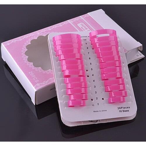 Nail anti-spill tool nail glue model clip nail finger model nail form