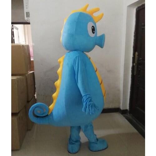 Ocean Sea Horse Mascot Costume Party Mascot Animal Costume Halloween Fancy Dress Christmas Cosplay for Halloween Party Event