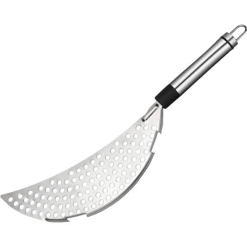 Stainless Steel Pot Pan Strainer Draining Tool Pan Drainer for Home Kitchen