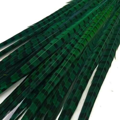 Wholesale 25-70CM 10-28" Natural Ringneck Pheasant Tail Feathers for Crafts Wedding Decoration Pheasant Feathers Carnival Plumas