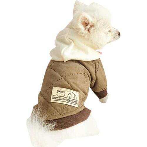 Autumn Winter Pet Clothes For Small Dogs Warm Puppy Pet Hoodies Chihuahua French Bulldog Pug Clothing Size XS-XL Wholesale