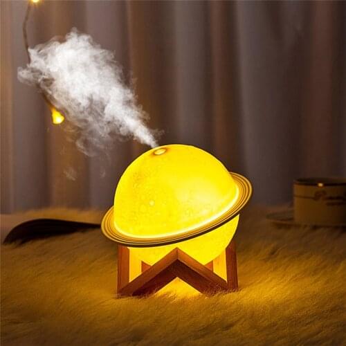 Planetary Night Light Device Multi-Function Three-Dimensional 3D Printing Desktop Spray Moisturizer New Strange Sprayer