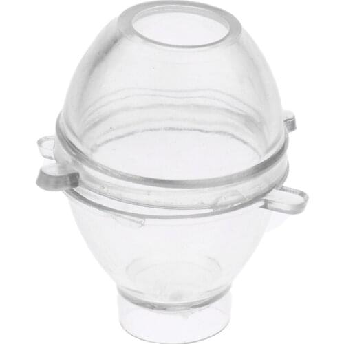 Plastic Egg Shape Candle Making Mold Mould for DIY Candle Making Craft S/M