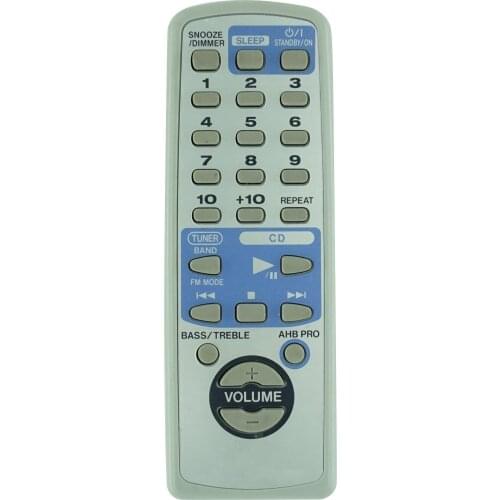 Remote Control For JVC RM-SRDT7A RM-SRDT7J RM-STDT7 RD-T70BU RD-T7 RD-T7GN RD-T7RGN CD Portable Radio Cassette System Player