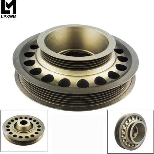 Light Weight Aluminum Crankshaft Pulley OEM Size For 93-01 Honda Prelude H22 VTEC CP012