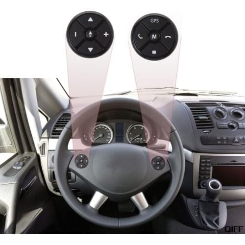 Universal Car Steering Wheel DVD GPS Wireless Smart Button Key Remote Control May06