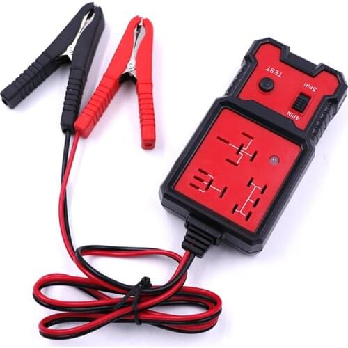 Universal 12V Auto Car Relay Tester Electronic Automotive Tester 4 Pin 5 Pin For Car battery Checker