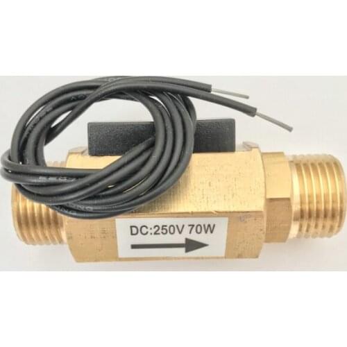 USM-FS83TA Normally open Circuit Magnetic Flow Switch 70W Max Load DC250V AC220V Max Reliable BSP G 3/8" Male made of Brass