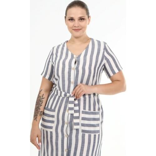 Vaviens Summer Striped Dresses