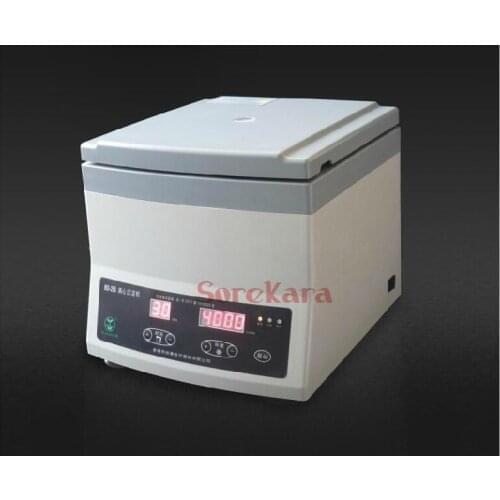 110V 80-2B Lab Centrifuge Machine 300-4000RPM 12x20ml Tubes Timer Digital Display
