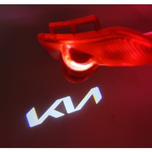 2pcs Auto Car Door Opening Courtesy Light Welcome Light For KIA K5 OPTIMA 2010-2015 KIA Car Door Light KIA Logo Projector Lamp