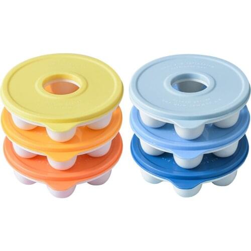 3pcs Ice Mold Reusable Doughnut Ice Tray Semisphere Ice Making Box Whiskey Cocktail Ball Ice Tray Sealed Homemade Frozen Ice Box