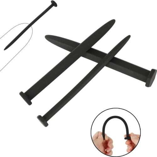 3pcs Male Masturbator Silicone Catheter Sound Urethral Catheter Penis Plug Urethral Block Dilator Horse Eye Sex Toys for Men Gay