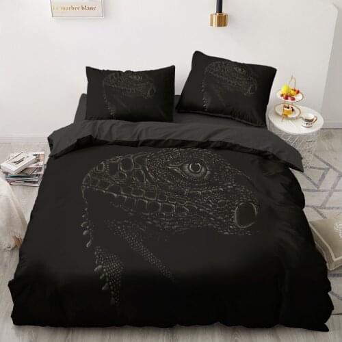 3D Duvet Cover Sets Quilt Covers Comforter Shell Set Bedding Animal Design Custom Twin Full Queen King Double Single Size