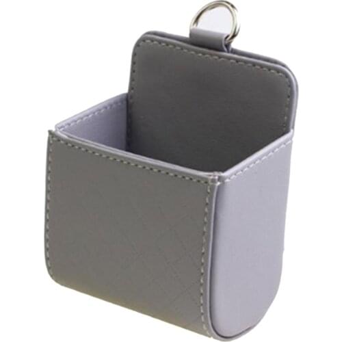 Car Decoration Mobile Phone Storage Box Manual Sewing Glasses Phone Holder Storage Organizer Car Accessories