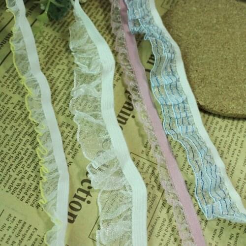 Free shipping 5pcs/lot Doll diy lace dot smooth texture lace DIY accessories for doll clothes sock doll accessories