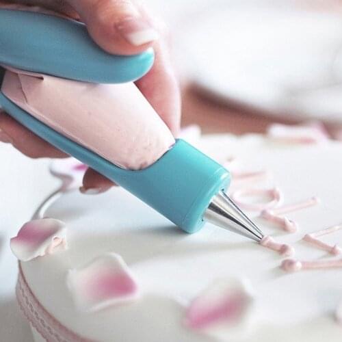 Free Shipping Cake Decorating Pen Pastry DIY Cake Deco Tool Kit Pastry Icing Piping Bag Party Cake Decorating Pen Tool Kit(340)