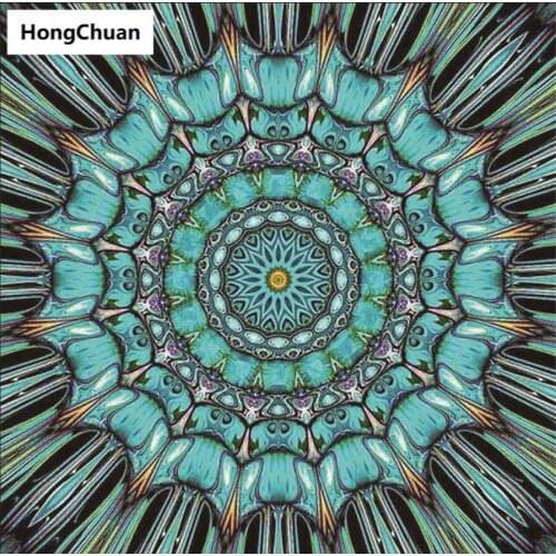 Fast delivery "mandala pattern" 5D DIY square/round diamond painting mosaic diamond cross stitch home decoration art gift