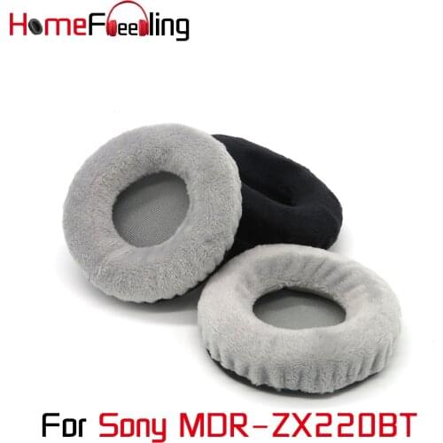 Homefeeling Ear Pads Fit for Sony MDR-ZX220BT Headphones Velvet Leather Ear Cushions Replacement