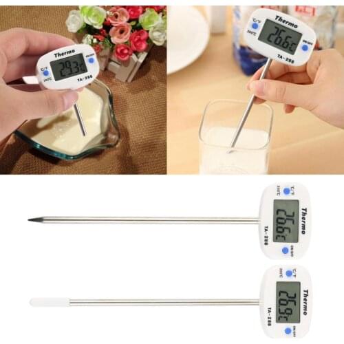 Hot Sale! TA-288 BBQ Meat Thermometer Rotatable Digital Thermometer For Meat Chocolate Oil Milk Water Cooking Food Kitchen Tools