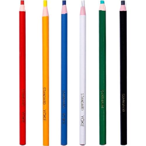 KAOBUY 6 Colors Fashion 1Pcs Sewing Tailors Chalk Pencils Fabric Marker Pen Sewing Chalk Garment Pencil For Sewing Accessories