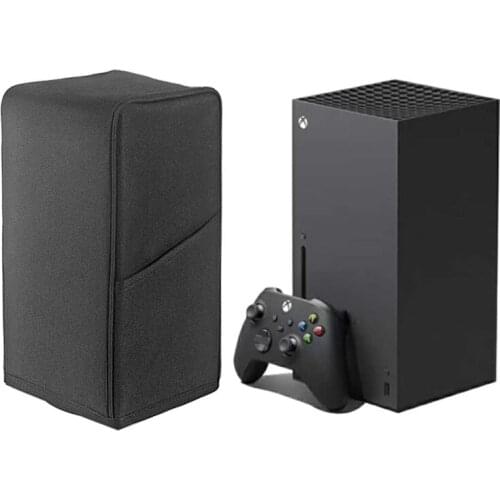 Nylon Dust Guard For Xbox Series X Console Anti Scratch Soft Host DustProof Cover Skin Soft Protector Sleeve For Xbox series X