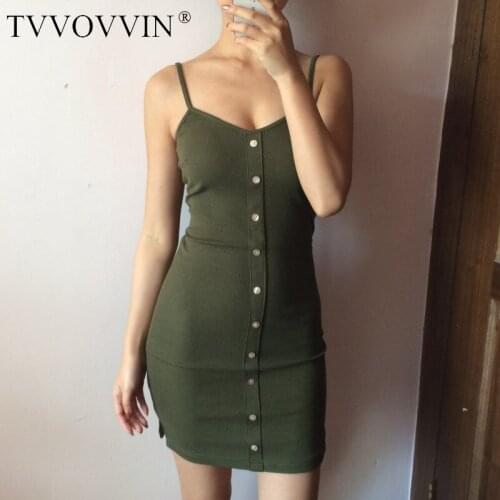 Sexy Pink Ribbed Knit Summer Dress Womens Slim Stretch Cami Dresses Thin Shoulder Strap Sleeveless Dress Short Mini Dress QW09