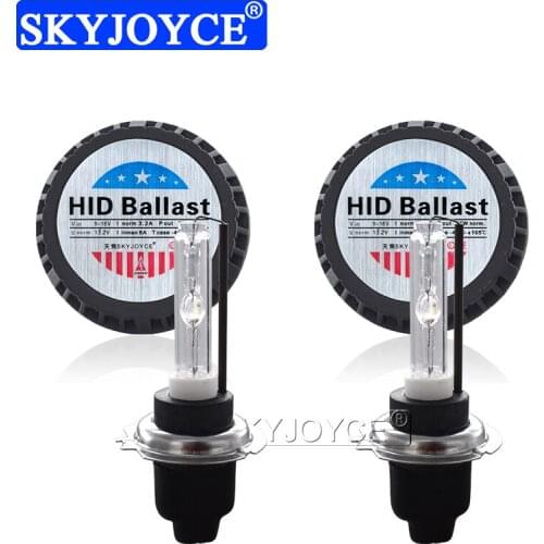 SKYJOYCE 35W Cnlight H7 HID Xenon Kit AC 12V Mini Fast Bright Ballast Metal Base H7 4300K 5000K 6000K 8000K Car Headlight Kit