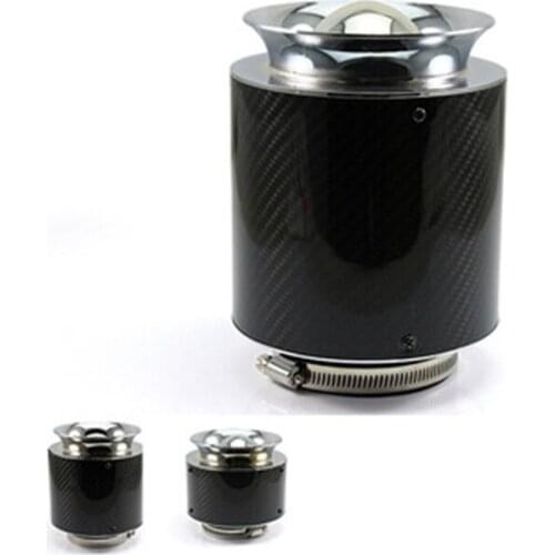 Carbon Fiber Mushroom Head High Flow Air Filter Mushroom Head Car Modified Intake Air Filter Universal Auto Accessories