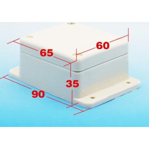 Waterproof Plastic Project Box Panel Instrument Enclosure 90x60x35mm(L*W*H) NEW