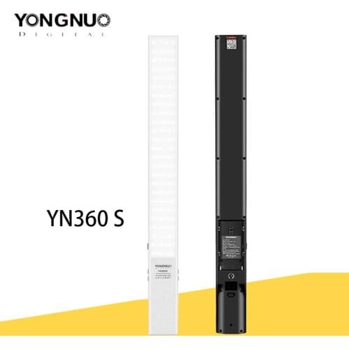 YONGNUO YN360S Handheld LED Video Light 3200k to 5500k Ice Stick Professional Photo LED Light yn 360S wand