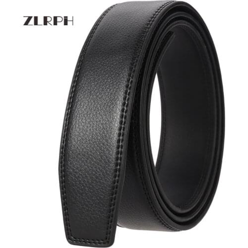 ZLRPH Brand automatic buckle belt suit leather belt male width 3.5CM GZYY-ZD118